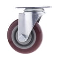 thumbnail image 2 of Ruedas giratorias de 360 grados Sharpla 4 pulgadas goma silenciosas para trabajo pesado con freno, 2 of 8