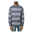 thumbnail image 2 of Fourstar Clothing Mens The Koston LS Button Up Shirt, Grey, Small, 2 of 2