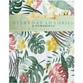 thumbnail image 2 of Newbridge Palm Springs Tropical Floral Print Flannel Back Vinyl Tablecloth, Shabby Chic Swaying Palm Design Vinyl Indoor/Outdoor Waterproof, Patio, BBQ Tablecloth, 70 Inch Zippered Umbrella Round, 2 of 5