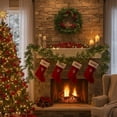 thumbnail image 6 of Norfolk Garland, Artificial Christmas Garland, 5.6FT Holiday Decoration, Home Fireplace Wall Decor, Realistic Greenery for Festive Celebrations, 6 of 6