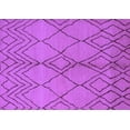 thumbnail image 1 of Ahgly Company Indoor Rectangle Solid Purple Modern Area Rugs, 7' x 10', 1 of 4