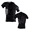 Black, variant on Cramer Lightning 5 Pad Youth Football Shirt, Integrated Rib and Spine Pads, Youth X-Large
