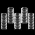 100pcs 40mm Silver Dollar Coin Case Holder for Collectors Transparent ...
