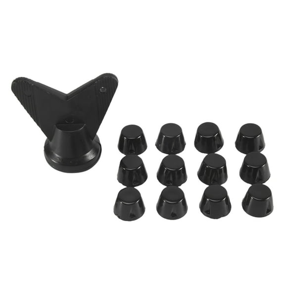 12 PCS Football Boot Spikes Professional Soccer Boot Cleats M5 Replacement Studs with Wrench Track Shoes Spikes 10mm