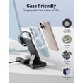 thumbnail image 5 of NEI-2026 Wireless Charger for Apple and Android Charging Station,3in1 Fast Max Charging for iPhone 16 15 14 13 12 Pro Max Plus, Apple Watch Series & Air pods 4 3 2 Pro, Android Samsung Galaxy Series, 5 of 7