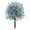 Blue, variant on Ageoie Artificial Flowers with Ground Spikes Uv Resistant Fake Bushes Faux Outdoor Plants Multi-Color Garden Stakes for Yard & Lawn, Yellow