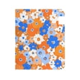 thumbnail image 3 of Mailbox Covers Magnetic Standard Size 20.7x18.03in Mailbox Wraps Post for Garden Yard Decor Orange and Blue Small Flowers, 3 of 9