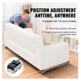 thumbnail image 6 of Heavy Duty Appliance Dolly - 660lbs Load Capacity - Extendable Mobile Base for Washer, Dryer, Refrigerator - Furniture Mover with Wheels - 2 Pack, 6 of 7