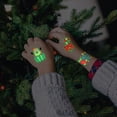 thumbnail image 4 of npkgvia Christmas Decorations,Christmas Decor,2021 Cross-border New Children's Christmas Luminous Sticker Face Sticker Snowflake Waterproof Luminous Sticker,Clearance, 4 of 7