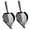 B, variant on Metal Pet Waste Shovel with Wooden Handle Heavy Duty Cleaning Scoop for Yard and Garden Use