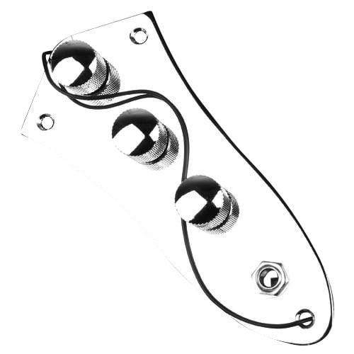 Licencia Trol de Bajos Shamjiam Cable Perillas 1 Conector de Salida para Guardabarros Partes de Guitarra