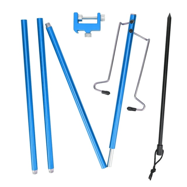 Linterna Camping Linterna Soporte Portátil Ligero Al Aire Libre Camping aleación De Aluminio Lámpara Poste Luz Colgante Soporte