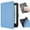 A, variant on Case for 6" 2024 Color Ereader Fabric Sleeve with Hand Straps/Auto Sleep/Wake with Hand Straps Case