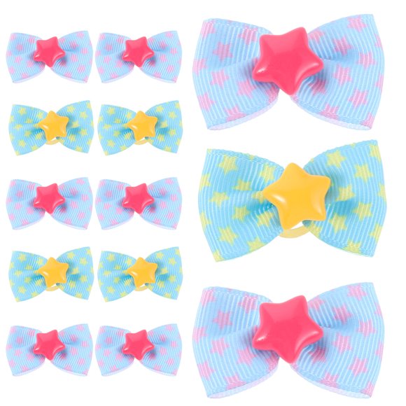 ADDHAT 20Ud Decorativos Para De Mascotas Con Elásticas Resistentes Y Cómodas