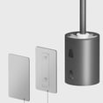 thumbnail image 3 of Fashion Bathroom Toilet Brush Holder Portable Wall Mounted Space Aluminum Standing Long Handle Toilet Cleaning Tools, 3 of 9