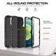 thumbnail image 5 of Entronix Funda Resistente para iPhone 12, Triple Capa, Resistente a Golpes y Anticaídas, Color Negro, 5 of 6