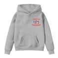 thumbnail image 6 of Staki Kids Ugly Christmas Sweatshirt Funny Hoodie Pullover With Pockets Girl Hoodies(Gray,11-12 Years), 6 of 7