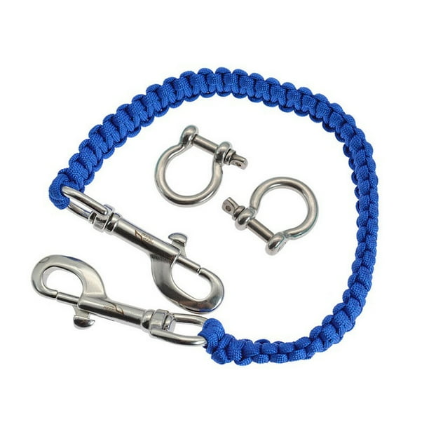 Mantenga la correa de la cámara de buceo Manija de la carcasa Hebilla suave Cinturón resistente al desgaste Accesorios de cordón portátiles para fotografía de teléfono azul kenally OD002643-01B