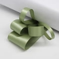 thumbnail image 2 of Cinta de satén de grogrén verde musgo para embalaje de regalo, decoración de fiesta de Navidad hecha a mano, bricolaje, 16, 25, 38 MM, 5 yardas, 2 of 4