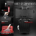 thumbnail image 2 of Sneaker Bag for Travel/Sneakerhead gift/Outdoor Sports Bag/Gym Bag /, A Multi-functional Travel Duffel Bag with 3 Adjustable Dividers, & Shoulder Strap,Made of Nylon, by Krone Kalpasmos-Black, 2 of 6