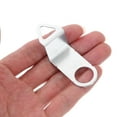 thumbnail image 4 of WEAVILUX 10Ud Gancho Para Movimiento De De Pared Tipo DIY Con Clip Metálico Plateado, 4 of 7