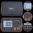 thumbnail image 2 of Testeur de Résistance à l'Isolation Numérique VC60B+ Haute Précision, Compteur Mégohm Portable avec Rétroéclairage, 2 of 7