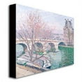 thumbnail image 2 of Trademark Fine Art "The Pont-Royal And The Pavillo" Canvas Wall Art by Camille Pissaro, 2 of 2