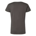 thumbnail image 3 of LAT - Women's V-Neck Fine Jersey Tee - 3507, 3 of 5