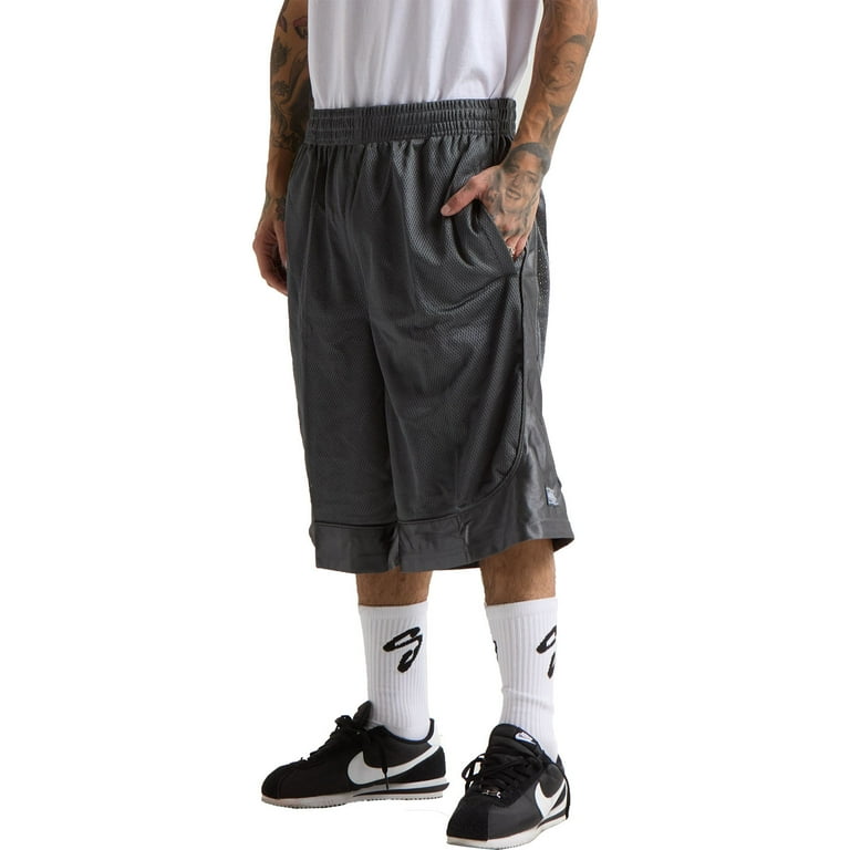 Shaka Wear Men's Mesh Basketball Shorts Athletic Pants S