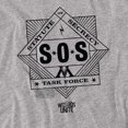 thumbnail image 2 of Harry Potter Wizards Unite Sos Task Force Women's T Shirt, Athletic Heather, Large, 2 of 6
