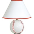 thumbnail image 1 of Lampe de Table en Céramique de Baseball de 12 Po, 1 of 1