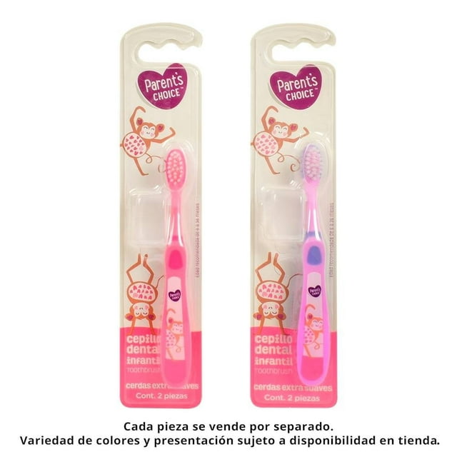Cepillo dental Parent's Choice infantil con protector varios colores 1 pza