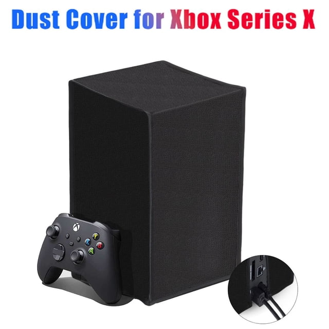 Xbox Series X Dust Cover Protector – Black Polyester Console Cover