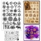 thumbnail image 1 of Juego de sellos y troqueles transparentes con símbolos para hacer tarjetas, pociones mágicas, sellos de silicona transparentes, marcos de etiquetas y troqueles metálicos., 1 of 8