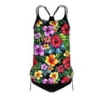 thumbnail image 4 of Summer Swimsuits 2 Piece,Swim Suits Tankini for Women 2026 Two Piece Swimsuits Plus Size Swimwear Bathing Suits Swim Tank Top with Boyshorts,Red,S, 4 of 6