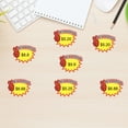 thumbnail image 3 of Uxcell 200pcs Retail Star Burst Signs 3.5"x2.8" para tienda, amarillo (Estilo 43), 3 of 6