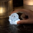 thumbnail image 5 of Halloween Mini Ghosts Figures, Luminous Small Little Resin Ghost Figurines to Hide Glow in The Dark Tiny Statue for Halloween Party Favors Dollhouse Decorations Toys, 5 of 7
