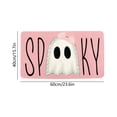 thumbnail image 4 of Aurorax Door Mats for Outside Entry Doorway,Non Slip Holiday Halloween Doormats for Outdoor,Pink Ghost Decor for Halloween Home, 4 of 7