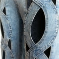 thumbnail image 5 of Fjofpr Clothing Straight Leg Jeans for Women High Waisted Jeans for Women Long Women's New Solid Casual High Waist Pocket Personality Hollow Out Loose Straight Jeans Pants, 5 of 9