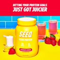 SEEQ Clear Whey Isolate Protein Powder, Strawberry Lemonade 25