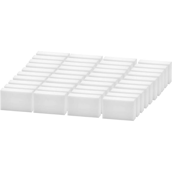 Superio Magic Eraser Sponge Cleaning Sponge for Floor, Wall, Melamine Sponge Furniture Removes Scuffmarks, Dirt, and Tough Stains, Pack of 40
