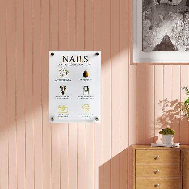 Tablero de Exhibición de Puntas de Uñas/tablero de Exhibición de Manicura/estante de Exhibición de Puntas de Uñas Acrílicas/soporte de Exhibición de U , estilo d