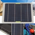 thumbnail image 4 of Panel Solar Monocristalino Célula Solar 5w 10w 20w 12v IP67 Cargador Exterior, 4 of 5