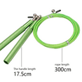 Heavy Jump Rope Weighted Jump Rope + Steel Handles, 360° Spin