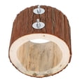 thumbnail image 3 of Bird Tree Hole Nest Small Pet Natural Wooden Toy Hideaway for Hamster Squirrel Parrot, 3 of 14