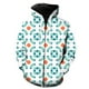 thumbnail image 1 of Sudadera con capucha y cremallera para hombre, estilo étnico exótico retro, informal, divertida, con estampado 3D de primavera, de gran tamaño, estilo hip hop, Harajuku, manga larga, 1 of 6