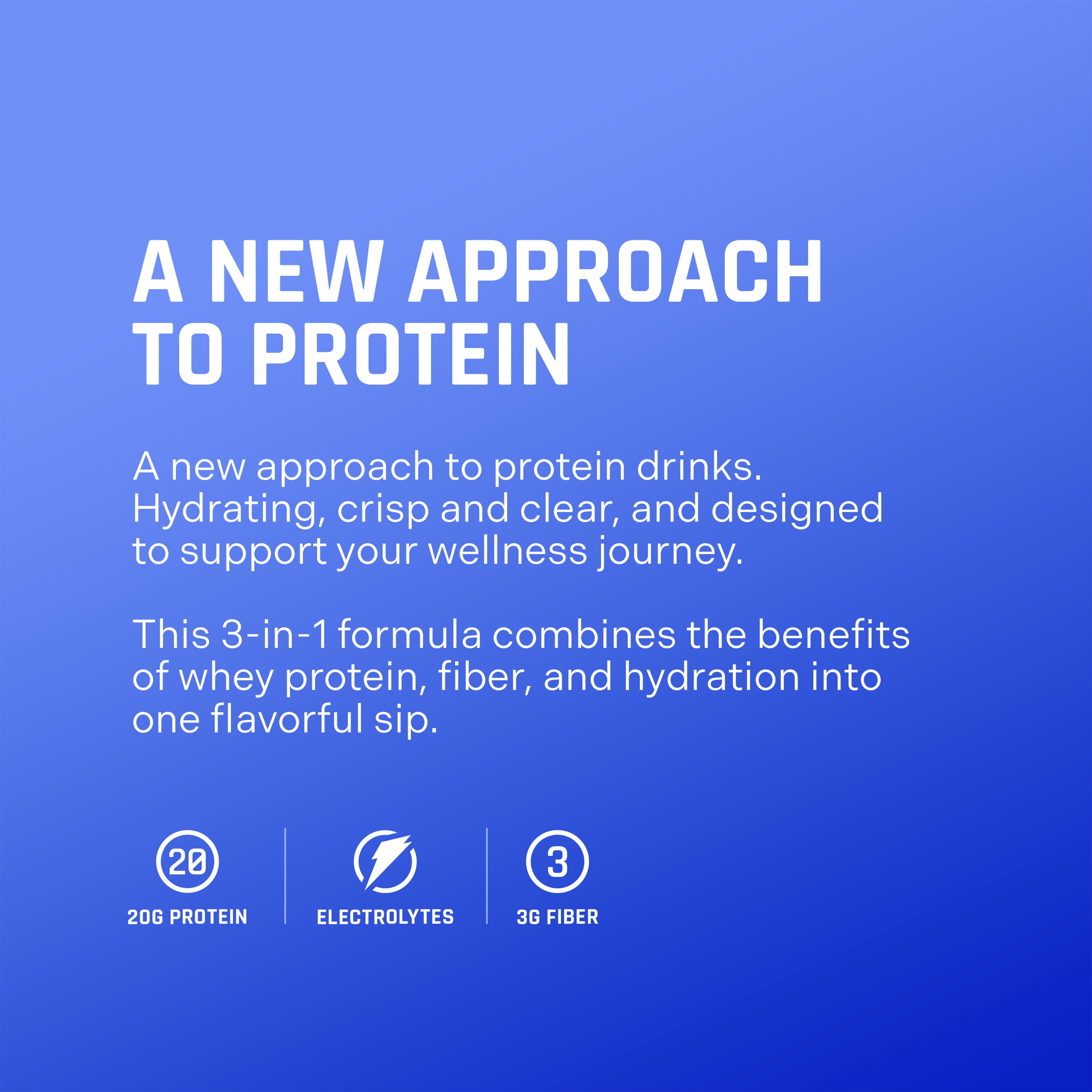 (4 pack) Propel Clear Protein Powder, Peach Ginger,(5 Servings), 3-in-1 GLP-1 Support: Hydration, 20g Protein, 3g Fiber, Zero Sugar, 90 Calories, No Added Colors, No Artificial Sweeteners or Flavors, 0.98 oz