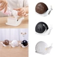 thumbnail image 2 of Toystoory Dispensador de champú Linda forma de caracol Botella de loción Botella de jabón líquido Contenedor Gel de ducha Dispensador de prensa Suministros de limpieza para el hogar marrón Toystoory HA024610-02, 2 of 6