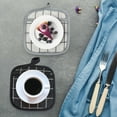 thumbnail image 4 of PUMYPOREITY Pot Holder for Kitchen, Hot Pot Holders Set, Oven Mat for Cooking and Baking, Heat Resistant, White, 1 PC, 4 of 6