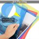 thumbnail image 4 of 50Pcs Plastic Folders A4 Sleeves Wallets for Protection Files, 4 of 5